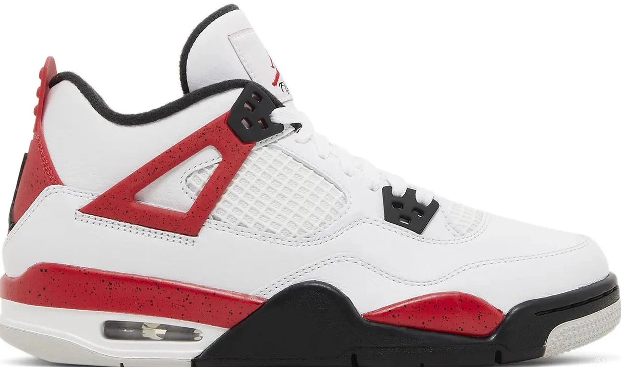 GS Cement' Jordan 'Red Retro Air 4 0717